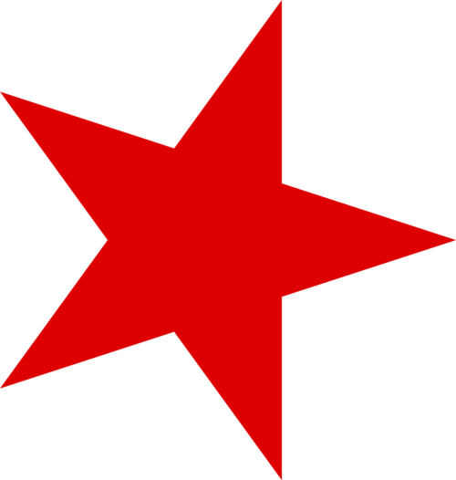 red star transparent background page pics about space #9461