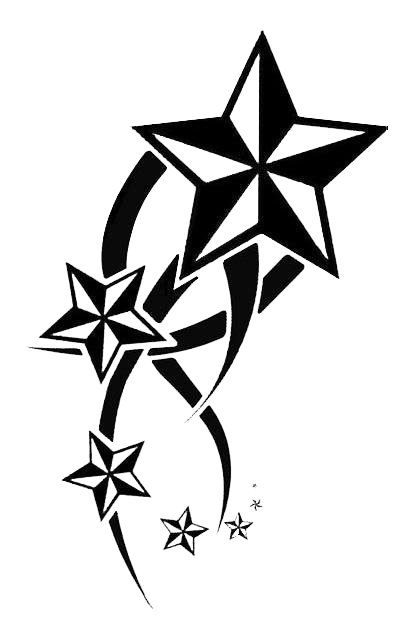 Rihannas Back Stars Tattoo Png  Transparent Star Tattoo Png PNG Image   Transparent PNG Free Download on SeekPNG