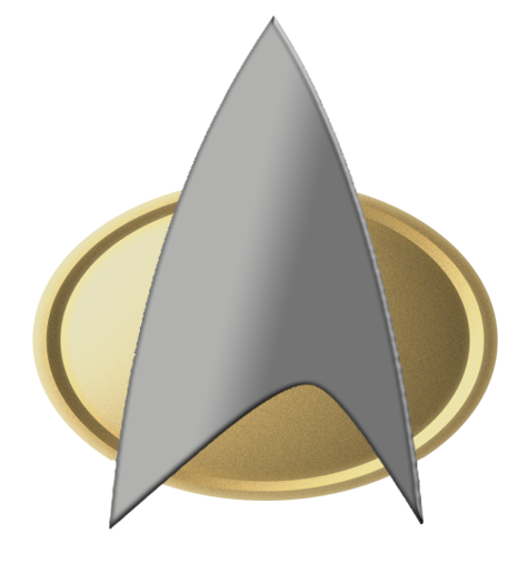 star trek comm badge tng png logo #3568