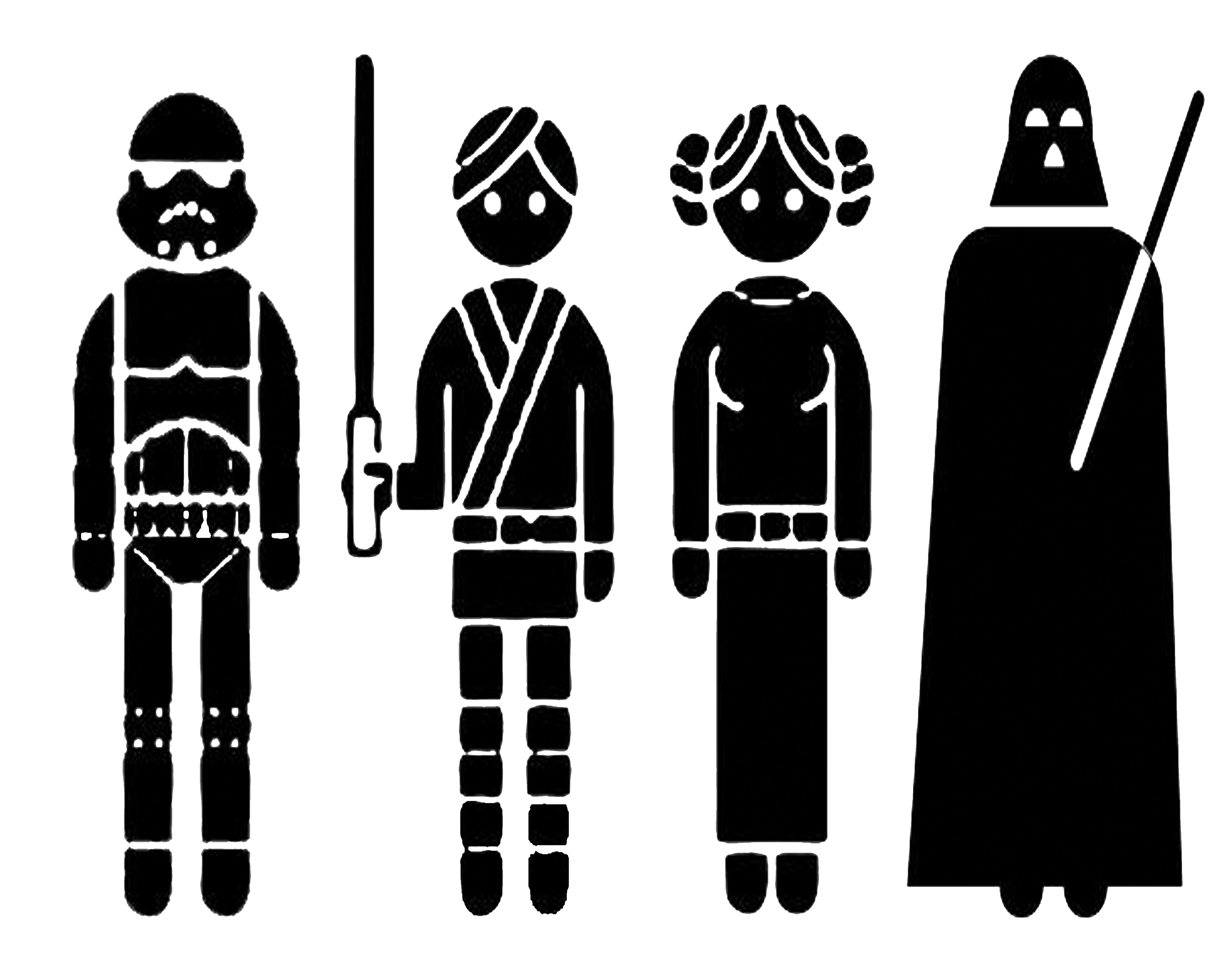 star wars characters clipart