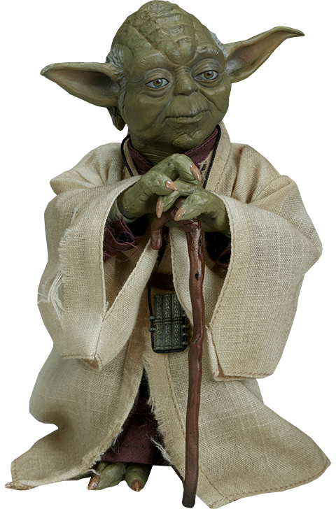 star wars yoda sixth scale figure sideshow collectibles #16008