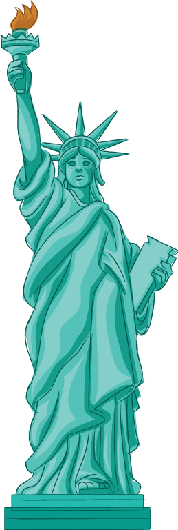 statue of liberty, big apple where faith and life connect pbc vbs #21205