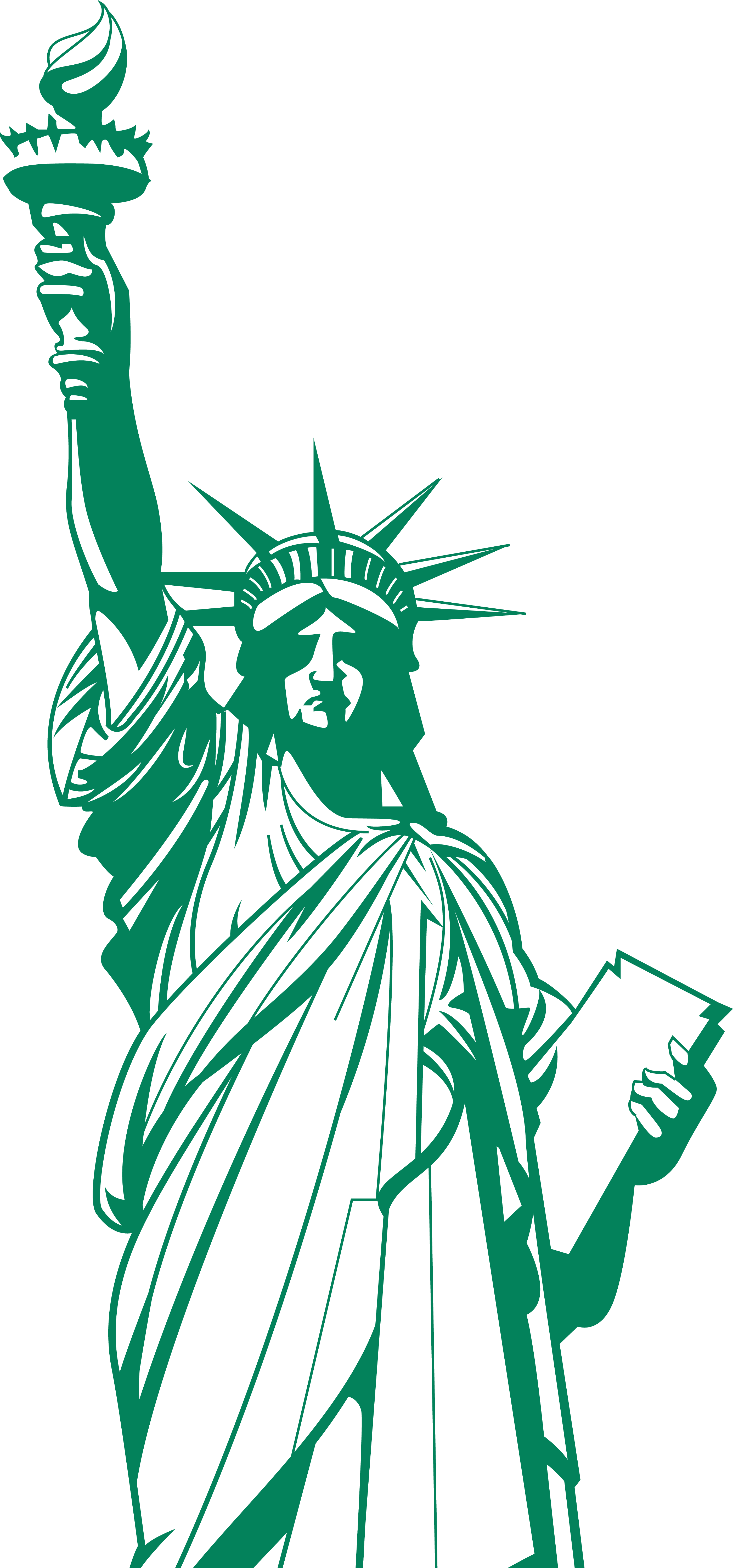 statue of liberty, logo image download oiac #21220