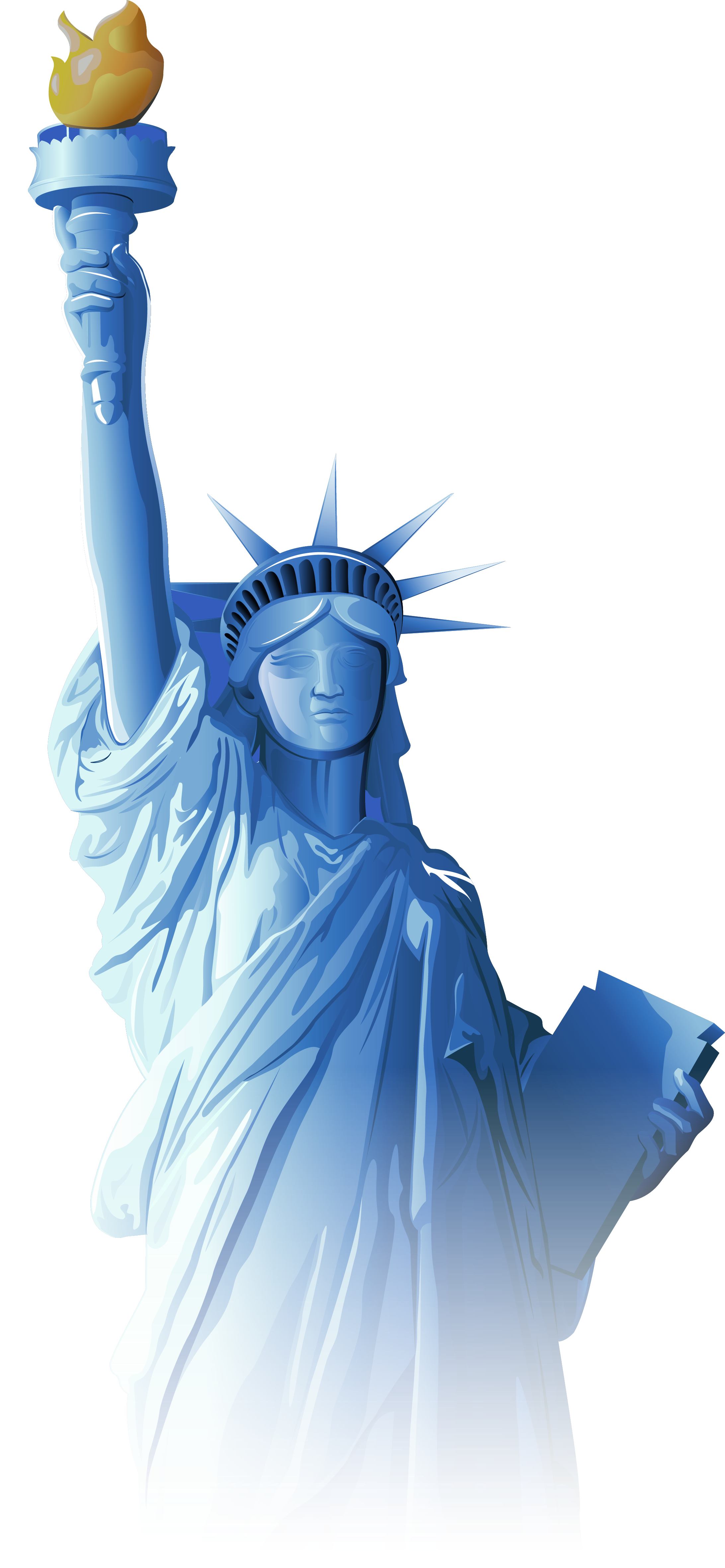 Statue Of Liberty PNG - New York City And Statue Of Liberty Usa Symbol