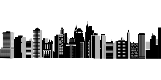 new york city, skyline vectors #21310