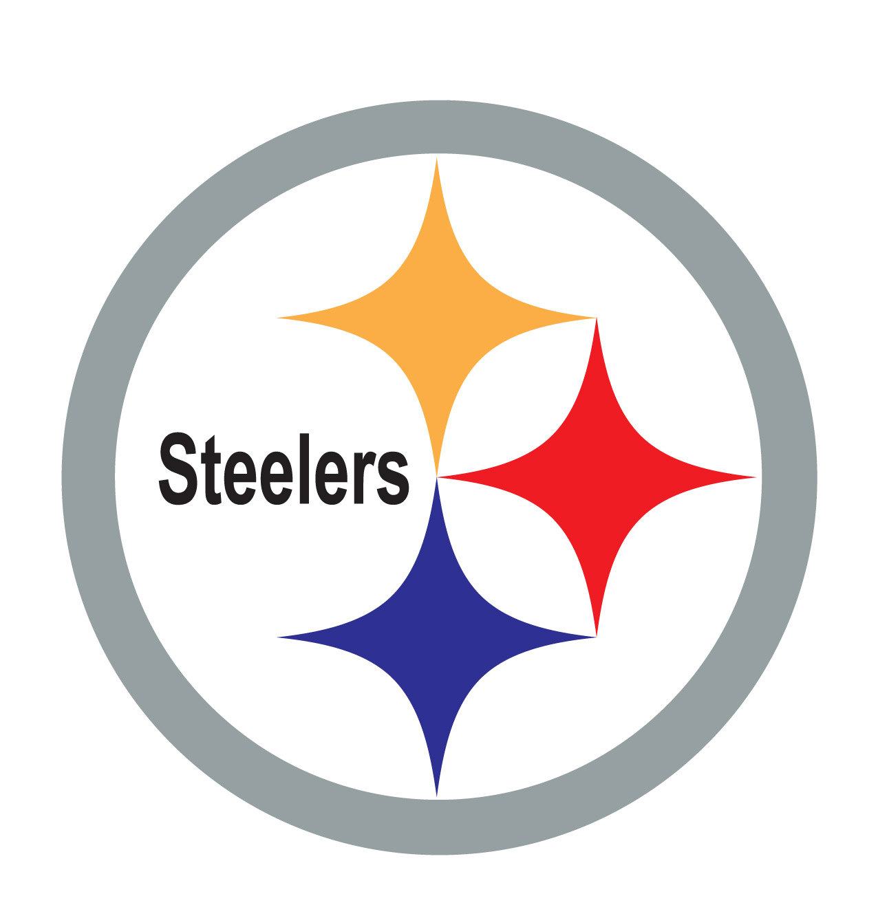 steelers circle gray logo transparent #943