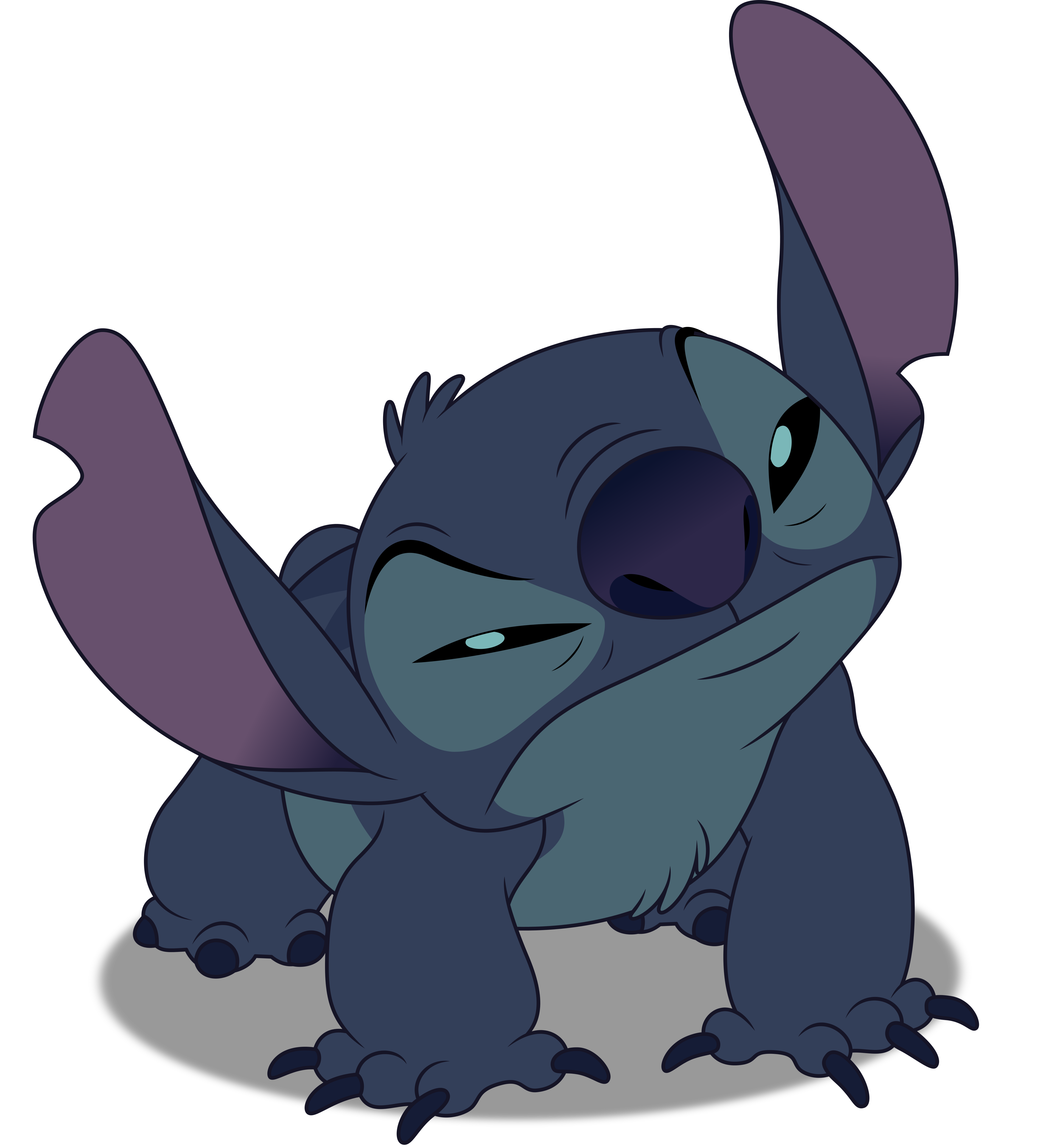 angry stitch character png transparent #42531