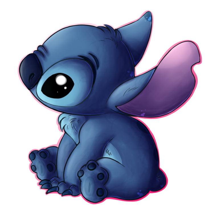 lilo sitting png images stitch transparent #42540