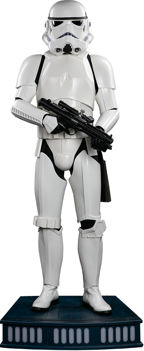 star wars stormtrooper life size figure sideshow #26005