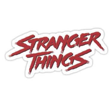 PNG Stranger Things Logo