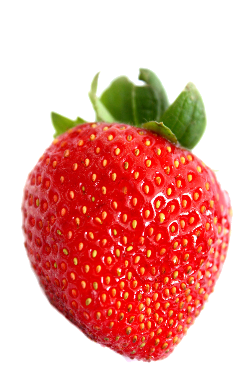 transparent fresh red strawberry #14892
