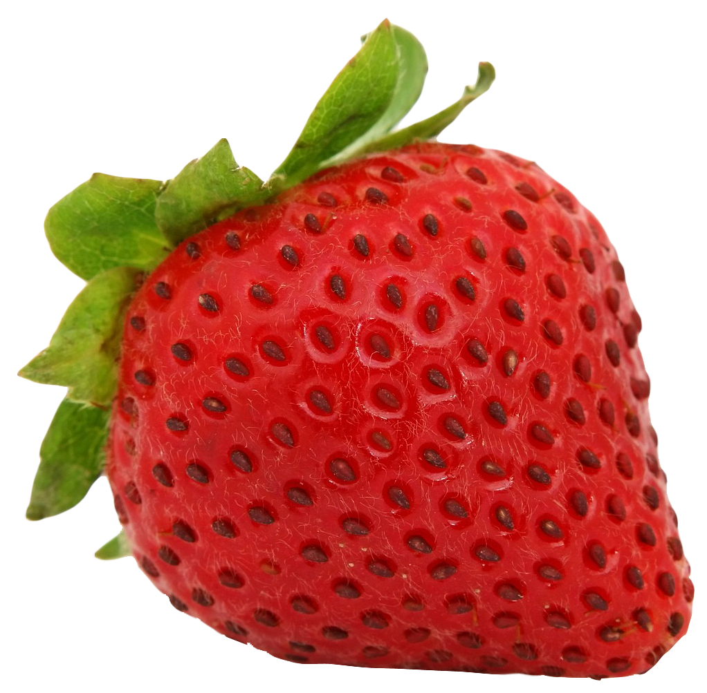 red strawberry png image #14908