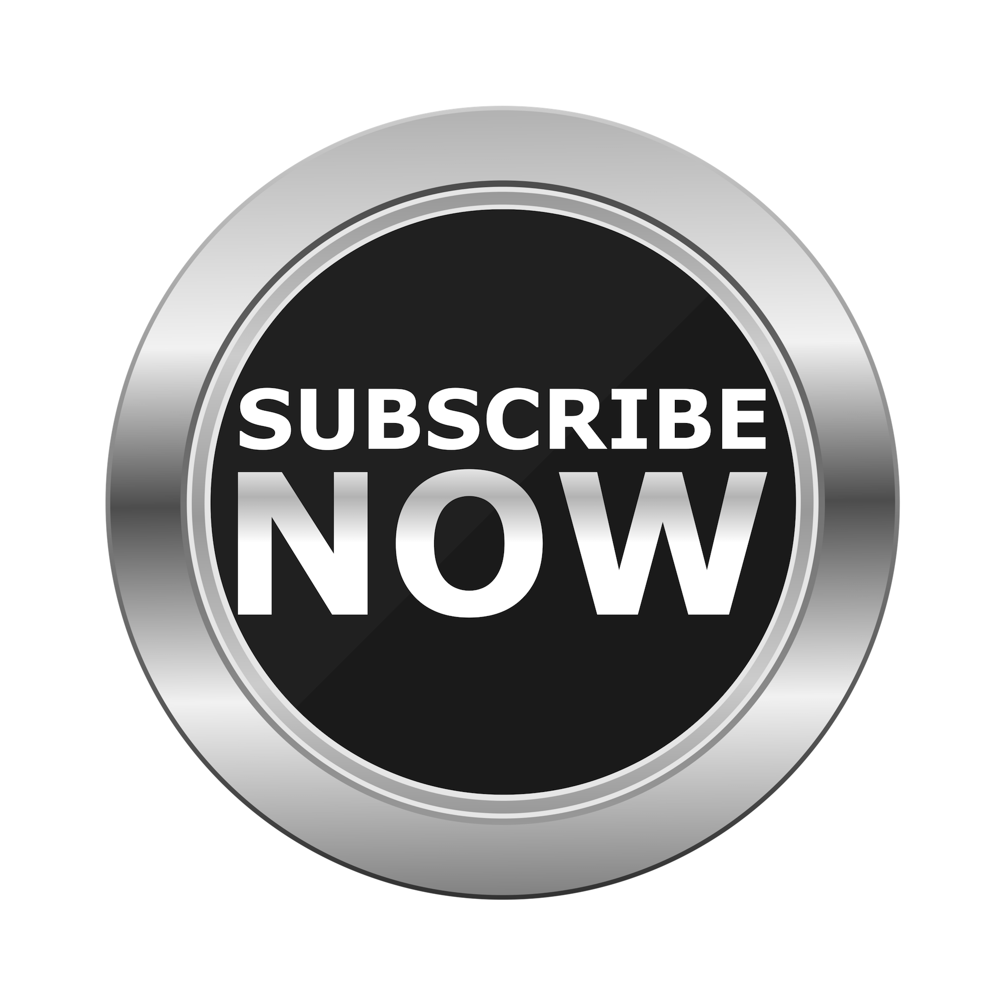 subscribe now circle button hd silver design #33286