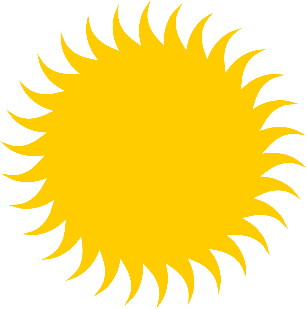 sun icon transparent #9637