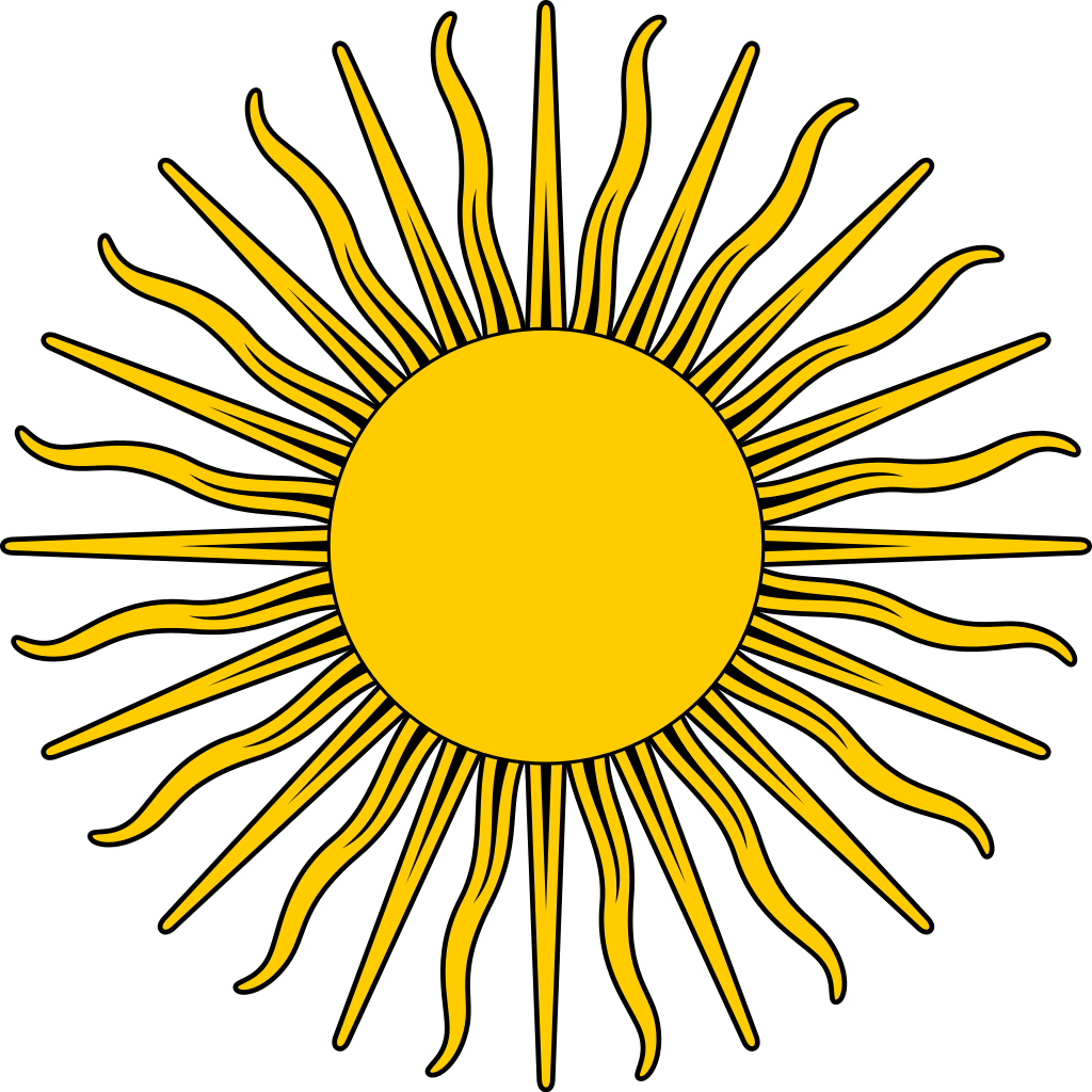 sun symbol yellow transparent background #9655