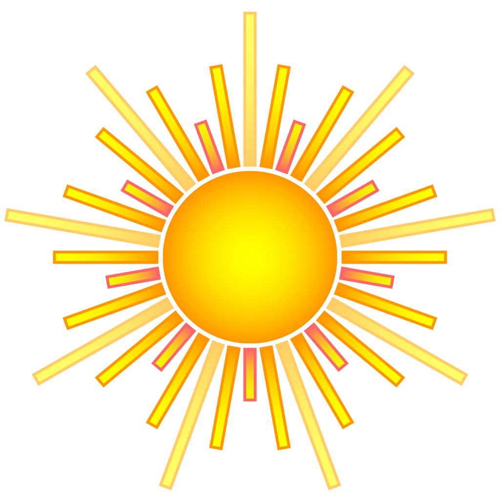 Sun Rays Clip Art Png