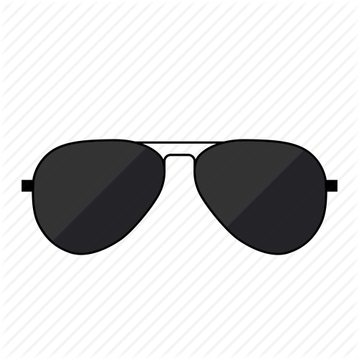aviator glasses summer sunglasses icon #10830