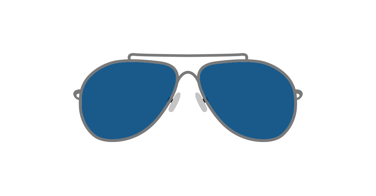 aviator sunglasses vector and png download the #10827