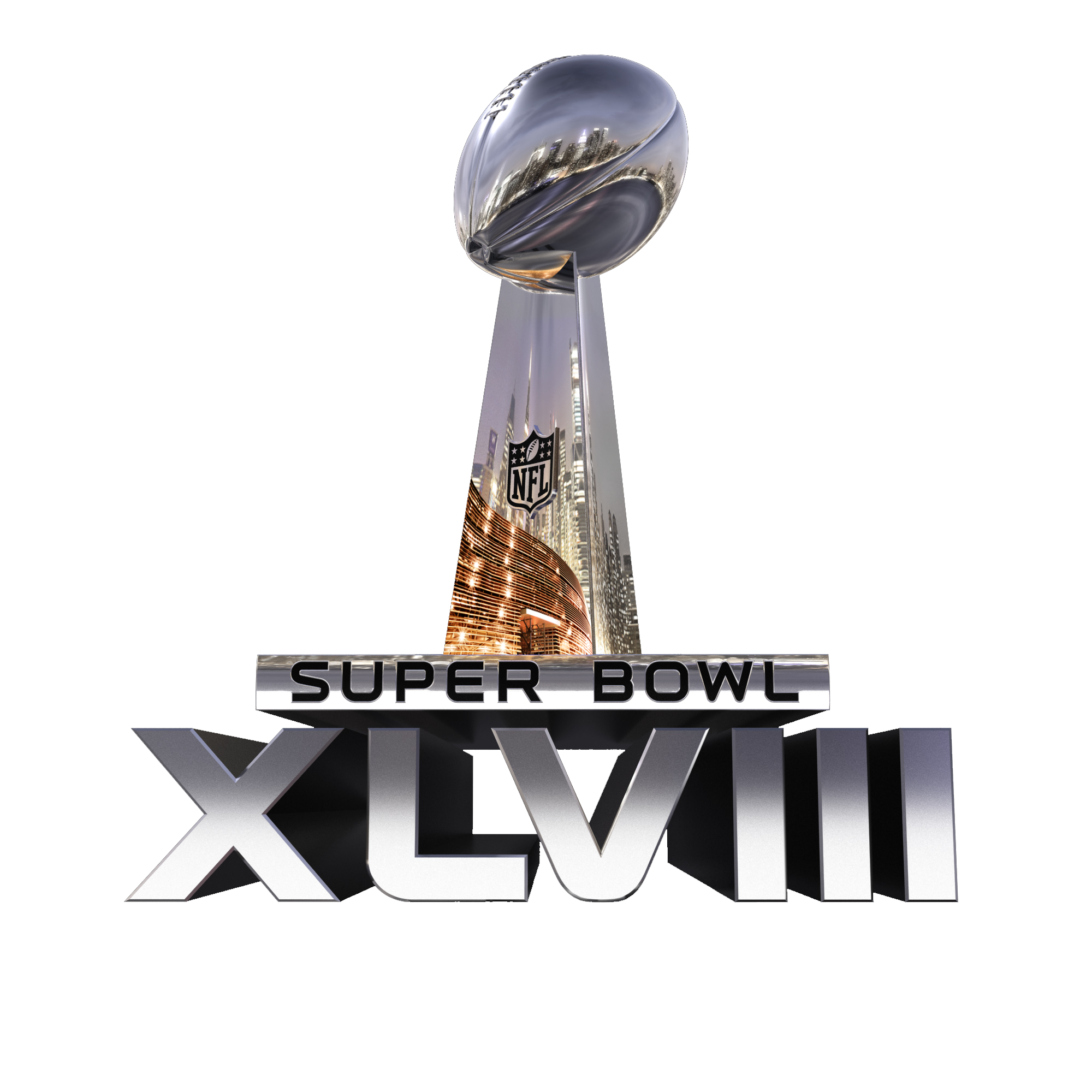 superbowl xlvııı party png logo #6054