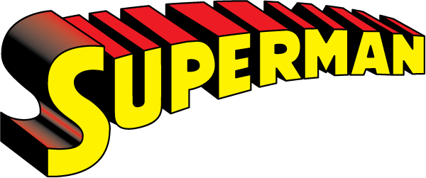 cartoon superman png logo vector #2963