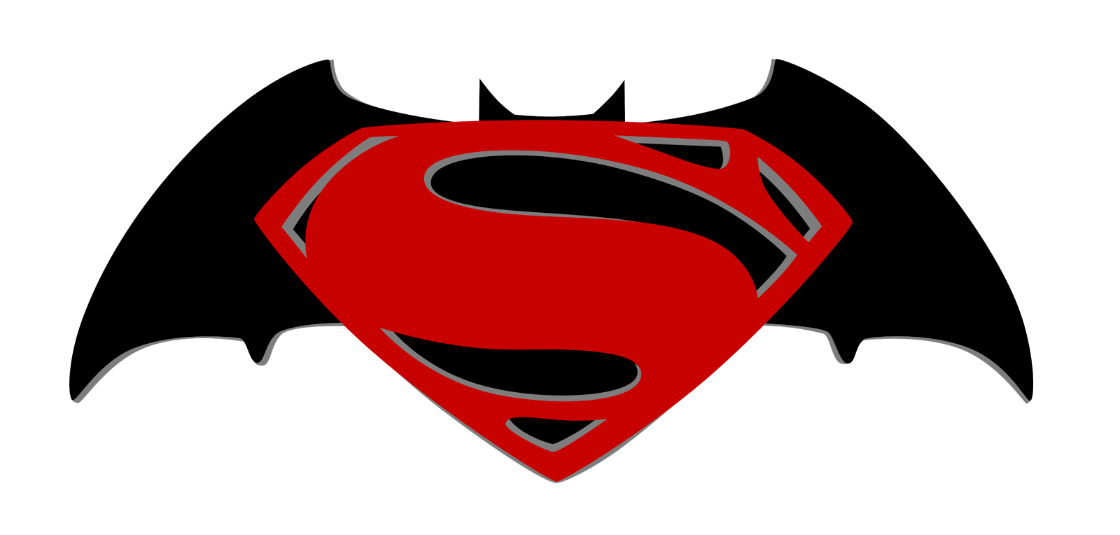superman vs batman png logo #2960