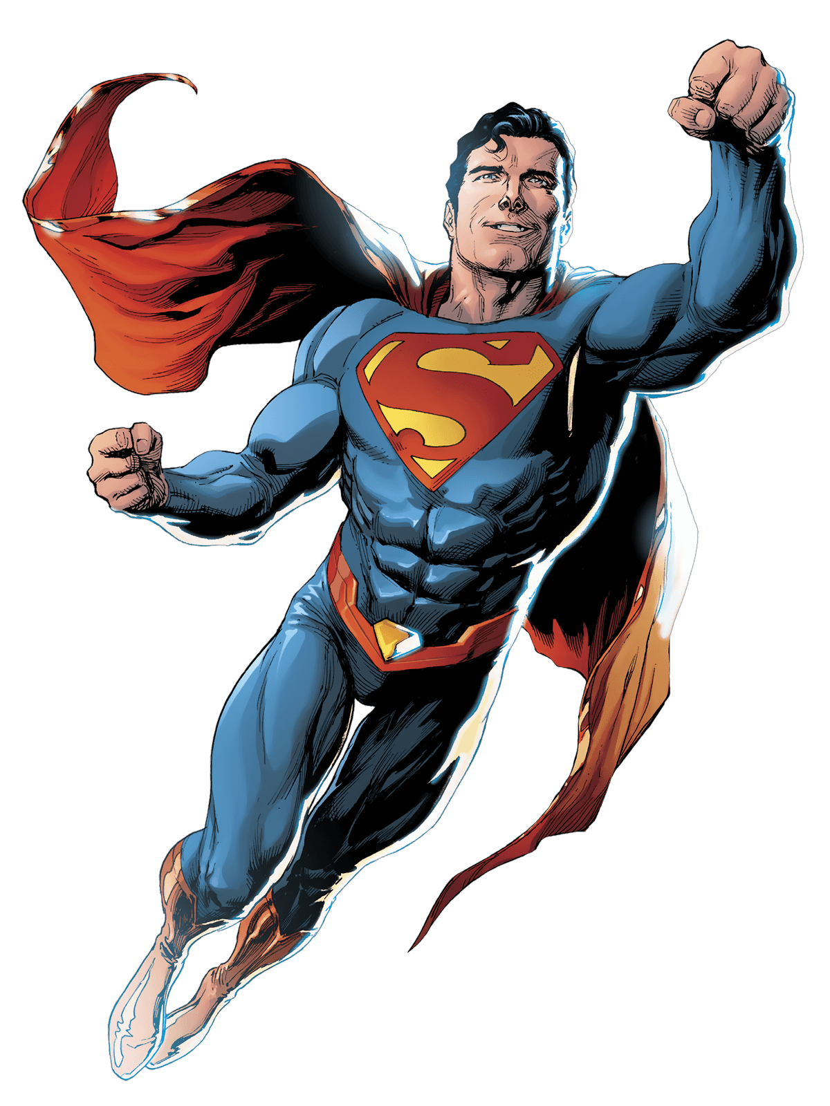 superman cartoon png classic #12169