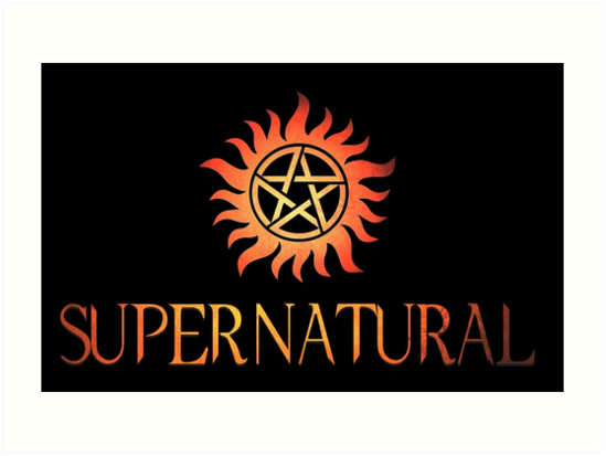 supernatural logo in red png #4561