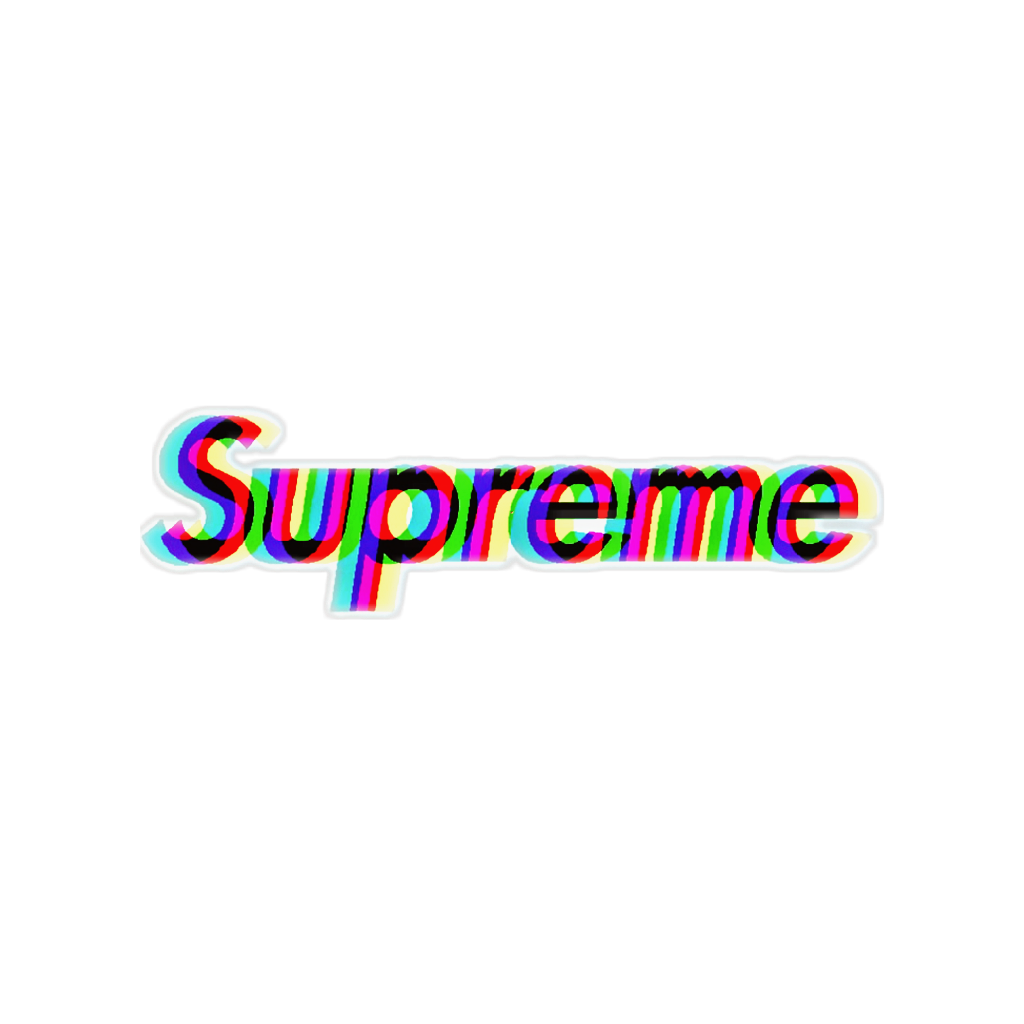 supreme glitch brand aesthetic logo #27028