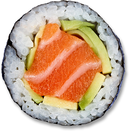 hd single sushi and rice png #25752