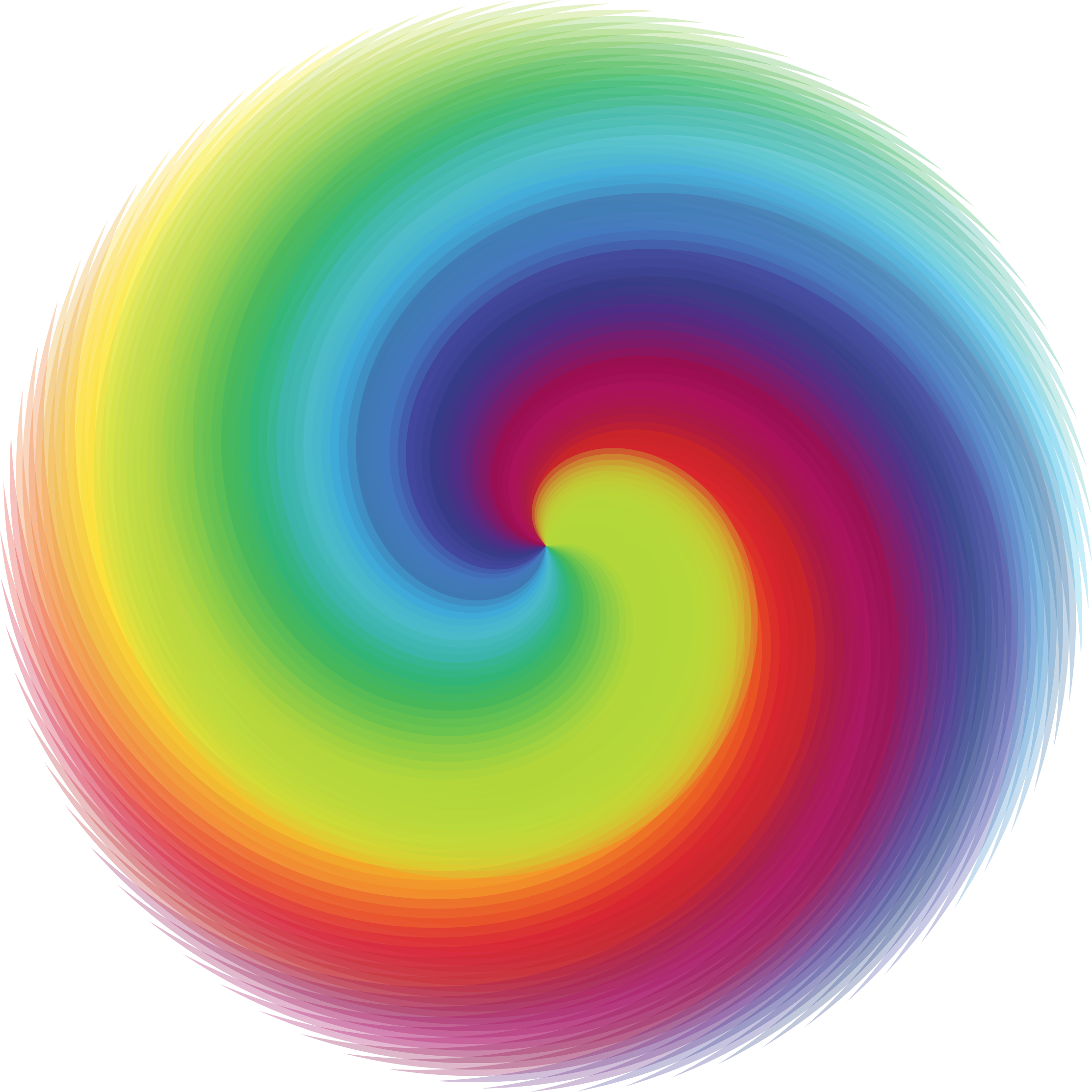 colorful swirl transparent clipart 42578