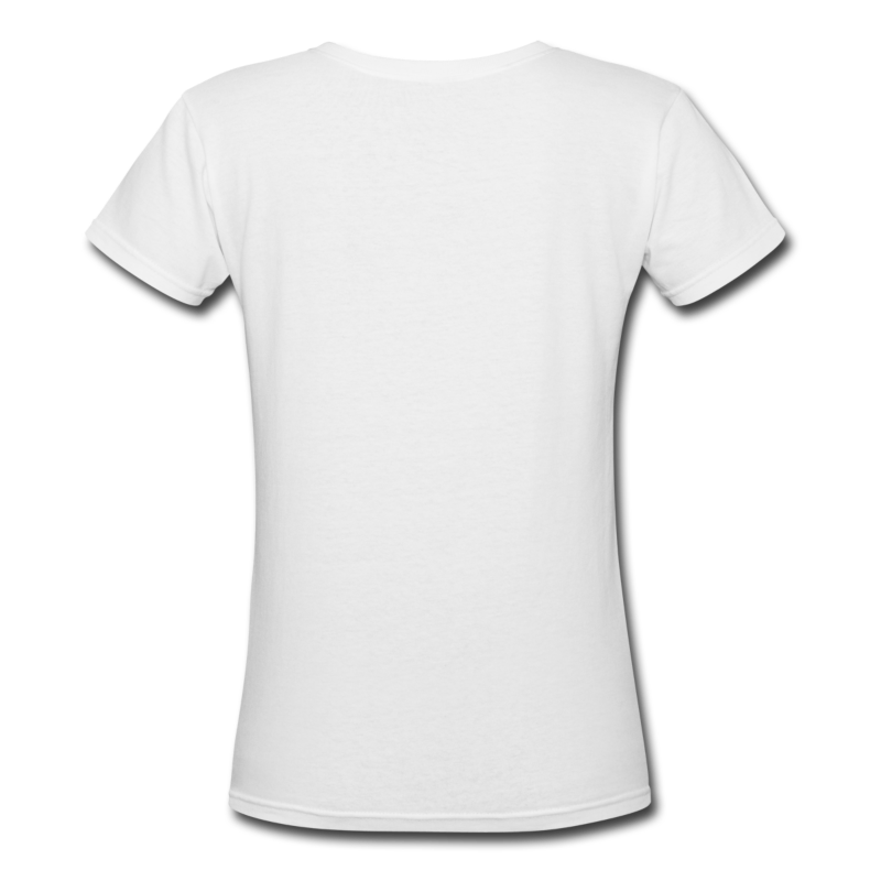 White T Shirt Template Png