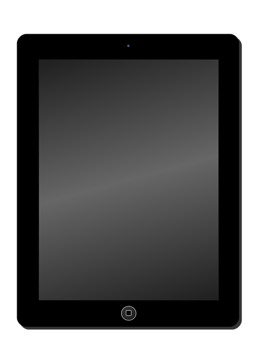 tablet apple ipad air vector graphic pixabay #16328