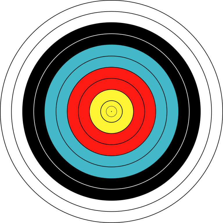 file archery target svg wikipedia #19591