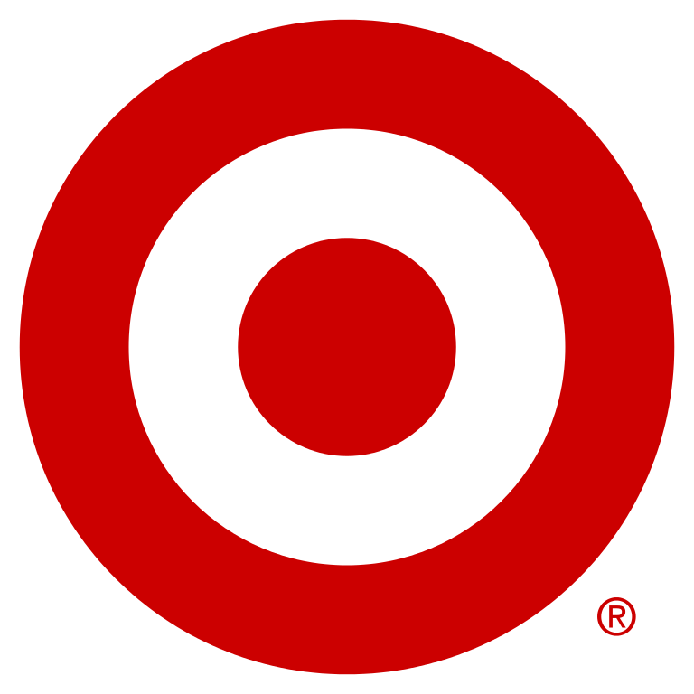 red and white target corporation logo PNG #19521