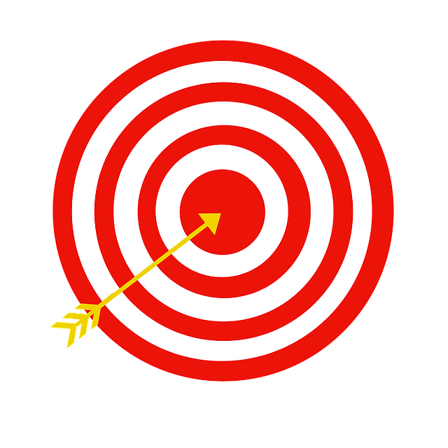illustration target bullseye arrow image #19548