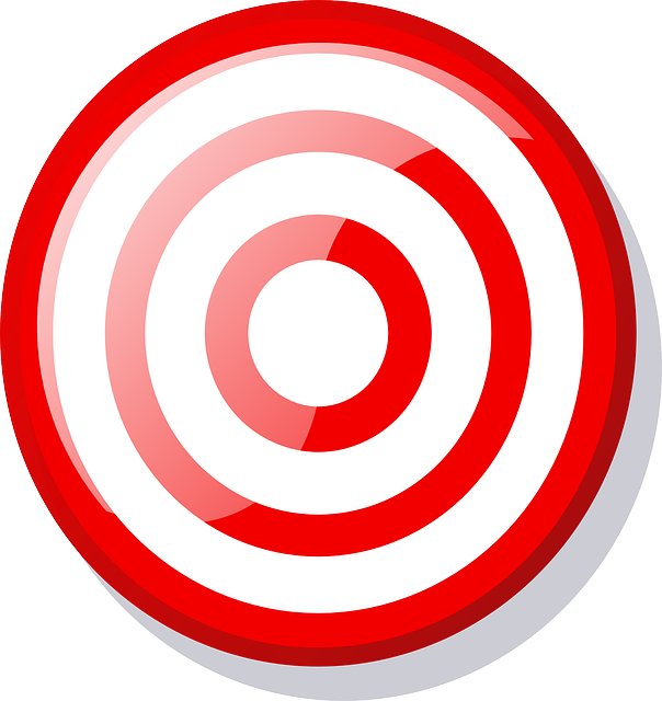 target aim red vector graphic pixabay #19577