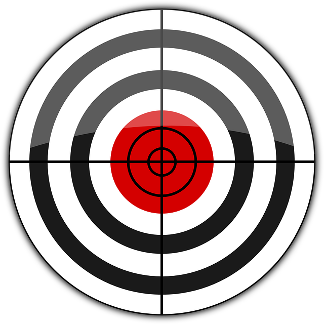 vector graphic bull eye target butt object #19585