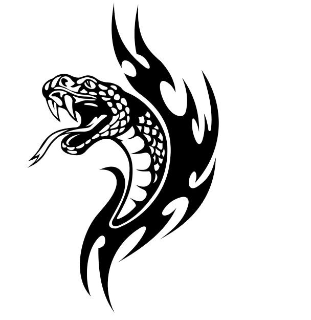 snake tattoo transparent png #11790