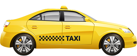 side view taxi transparent image #26010