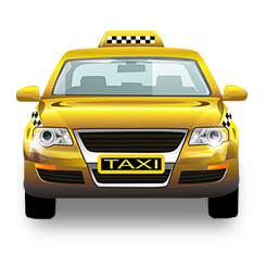 front view taxi car png #26036