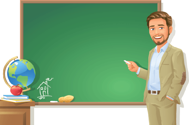 female teacher blackboard clipart the arts image #16013