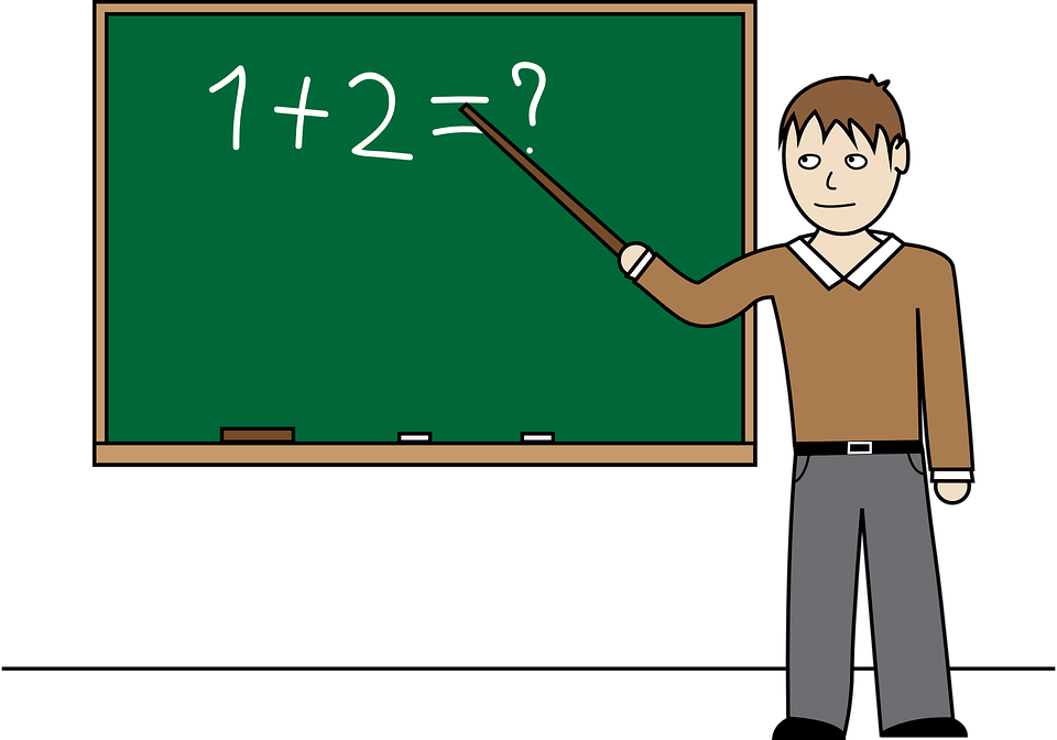 teacher classroom chalk board vector graphic pixabay