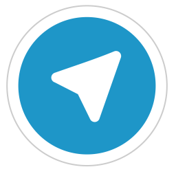 telegram icon flat style available svg png eps #21821