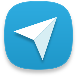 web telegram icon captiva iconset bokehlicia #21819