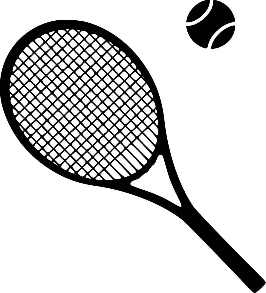 tennis racket equipment svg png icon download #26750