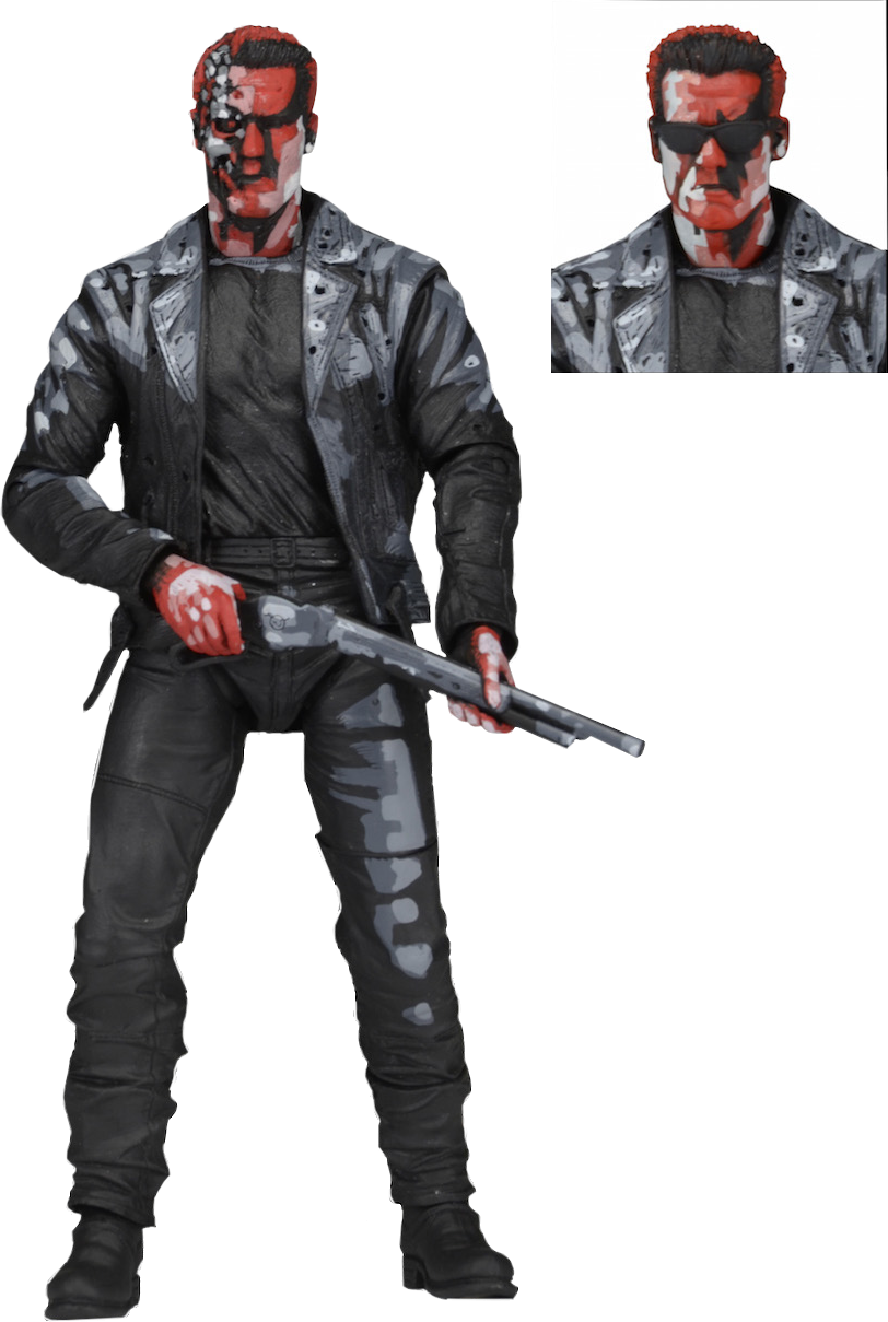 video game action figure terminator judgement #35583