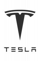 black tesla simple logo png #2236