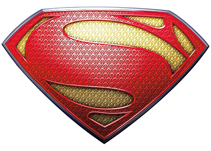 Textured Superman Red Logo Png #1549