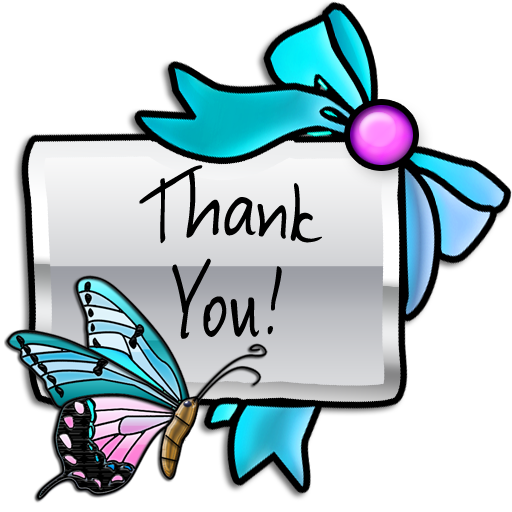 thank you butterflies png #11886