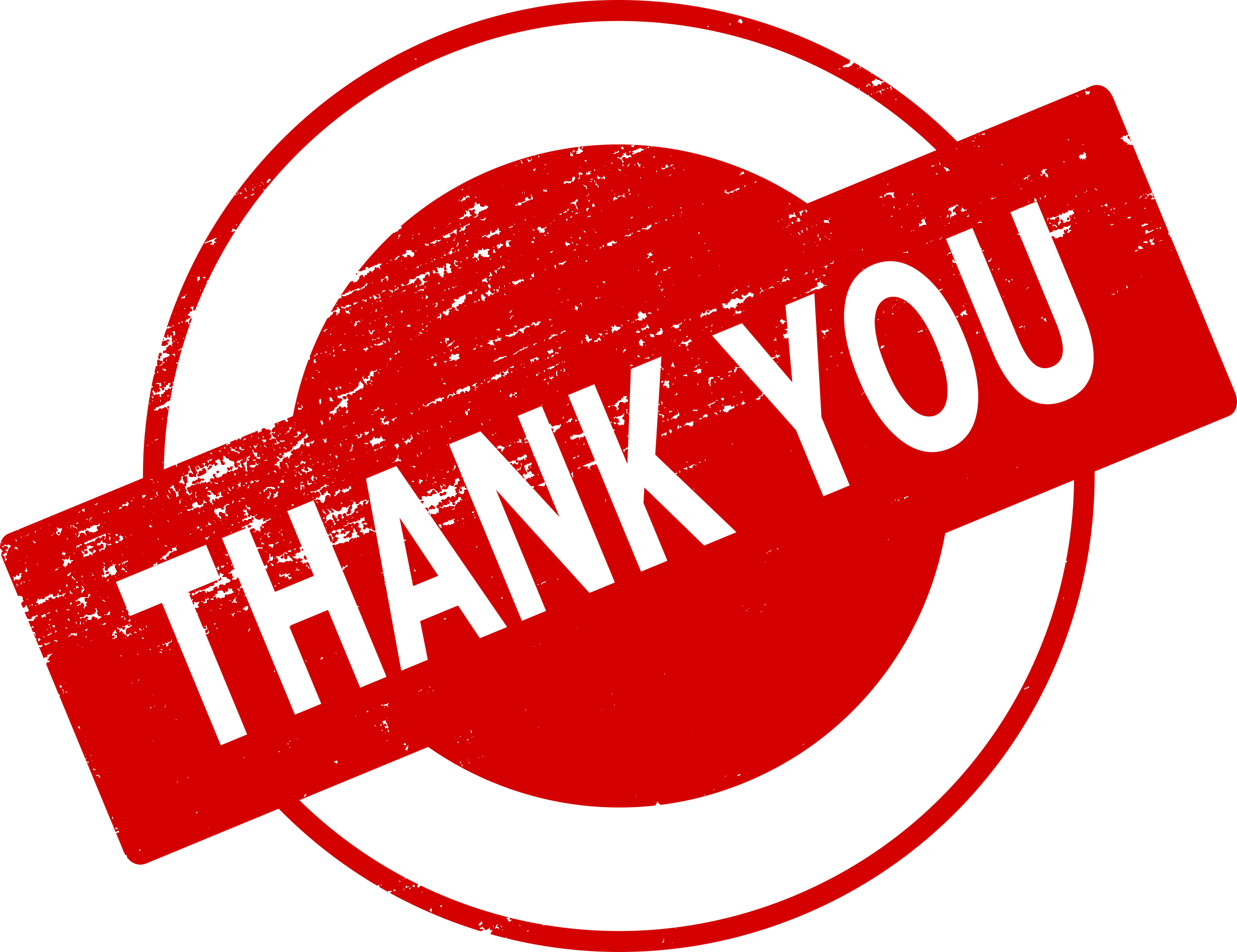 red thank you stamp png transparent #11980